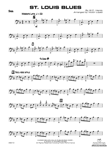 St. Louis Blues: String Bass