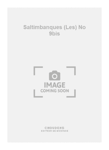 Saltimbanques (Les) No 9bis