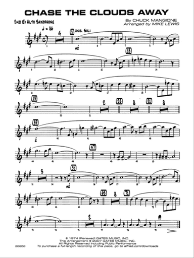 Chase the Clouds Away: 2nd E-flat Alto Saxophone
