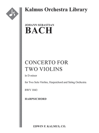 Concerto for Two Violins in D minor, BWV 1043