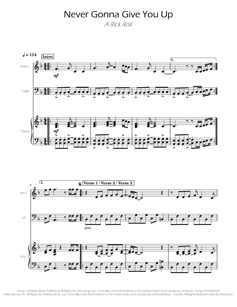 Never Gonna Give You Up