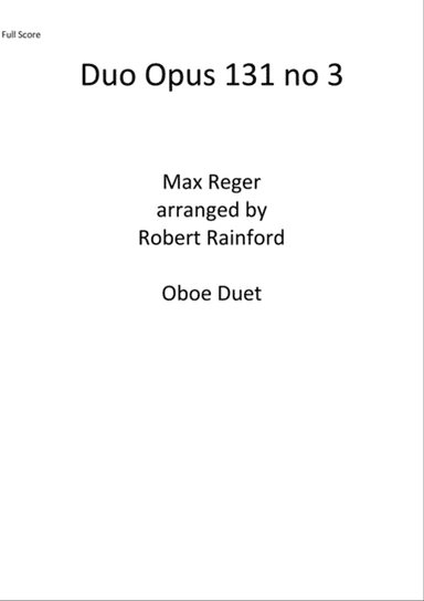 Duo Opus 131 no 3