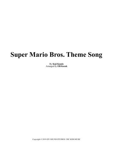 Super Mario Bros. Main Theme