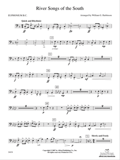River Songs of the South: Baritone B.C.