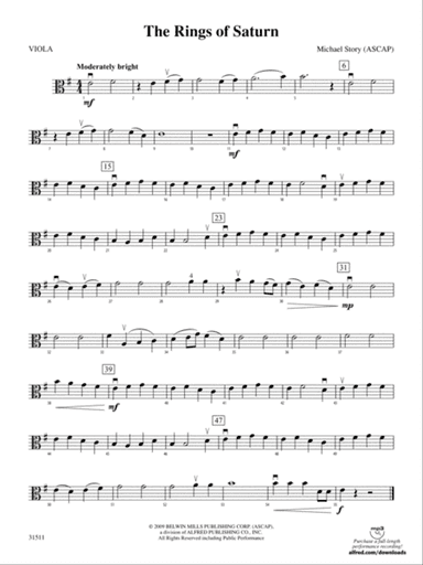 The Rings of Saturn: Viola