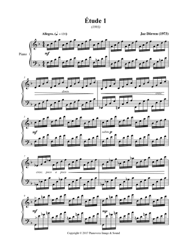 Étude No. 1