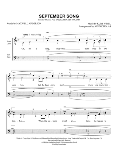 September Song