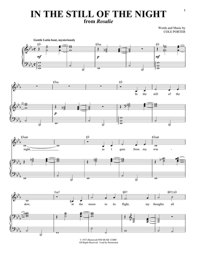 In The Still Of The Night