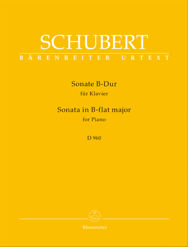 Sonata for Piano in B-flat major D 960
