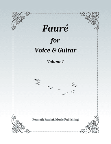 Fauré (for Voice and Guitar)