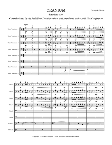 Cranium (for Trombone Octet)