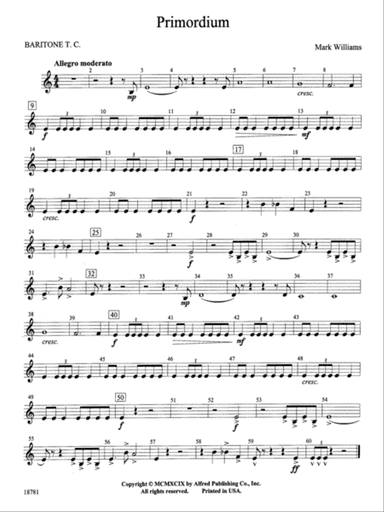 Primordium: Baritone T.C.