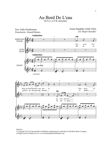 Au Bord De L'eau (ed. Hugh Chandler)