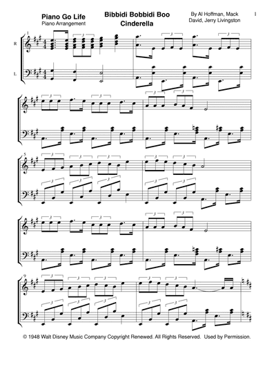 Bibbidi-bobbidi-boo (the Magic Song)