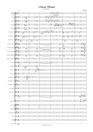 Nessun Dorma from Turandot