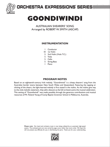 Goondiwindi: Score