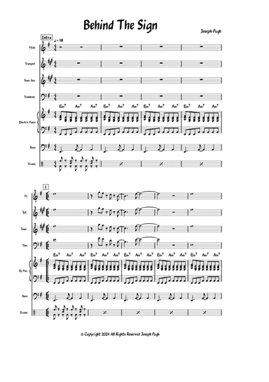 Behind The Sign (Jazz Band)