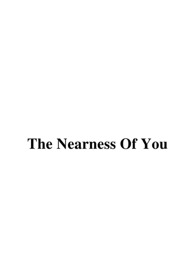 The Nearness Of You