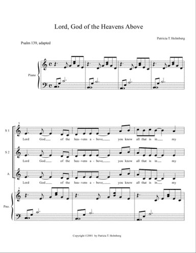 Lord God of the Heavens Above