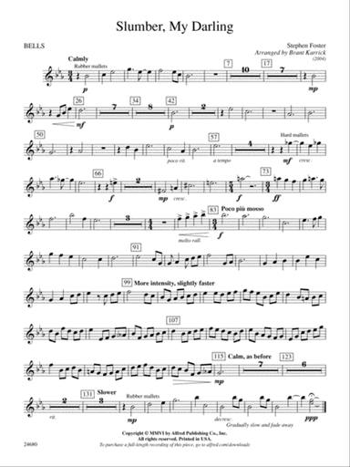 Slumber, My Darling: Bells