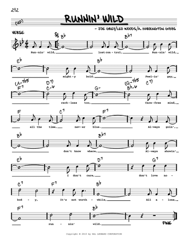 Runnin' Wild (arr. Robert Rawlins)