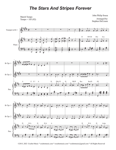 The Stars and Stripes Forever (Duet for Bb-Trumpet)