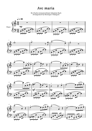 Ave Maria (Gounod/Bach)
