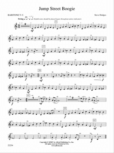 Jump Street Boogie: Baritone T.C.