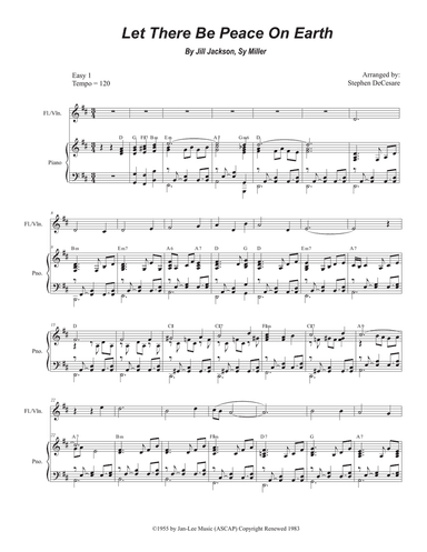 Let There Be Peace On Earth