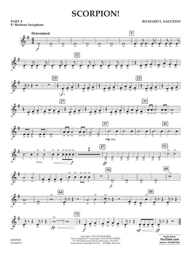 Scorpion! - Pt.4 - Eb Baritone Saxophone