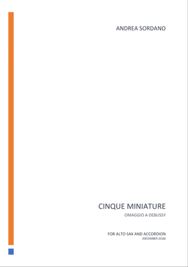 Cinque Miniature - Omaggio a Debussy