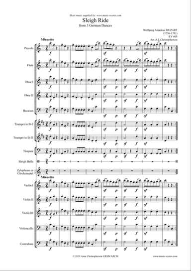 Sleigh Ride - Op.605