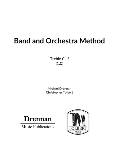 Tolbert Music Band and Orchestra Method