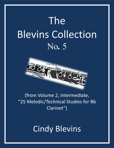 Clarinet Study, Intermediate, No. 5