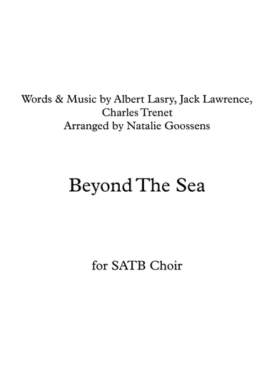 Beyond The Sea