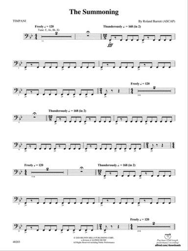 The Summoning: Timpani