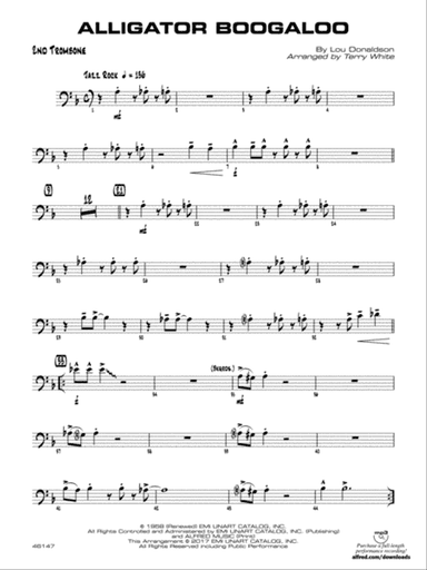 Alligator Boogaloo: 2nd Trombone