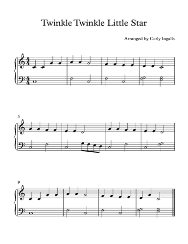 Twinkle Twinkle Little Star