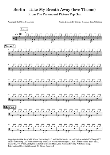 Take My Breath Away (love Theme)