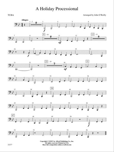 A Holiday Processional: Tuba