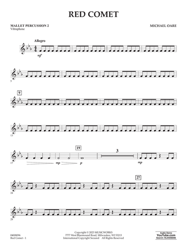 Red Comet - Mallet Percussion 2