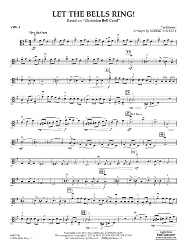 Let The Bells Ring! - Viola