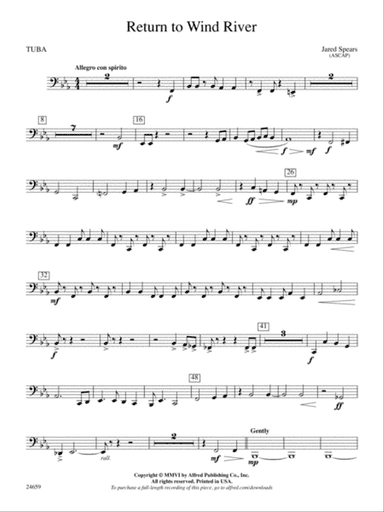Return to Wind River: Tuba