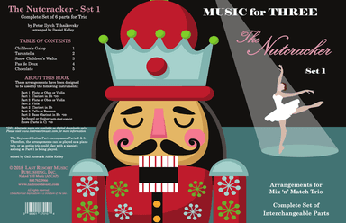 Waltz of the Snowflakes (Snow Children's Waltz) from the Nutcracker for Piano Trio (Violin, Cello &