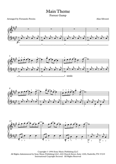 Forrest Gump - Main Title (feather Theme)