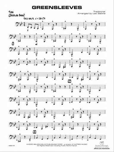 Greensleeves: Tuba