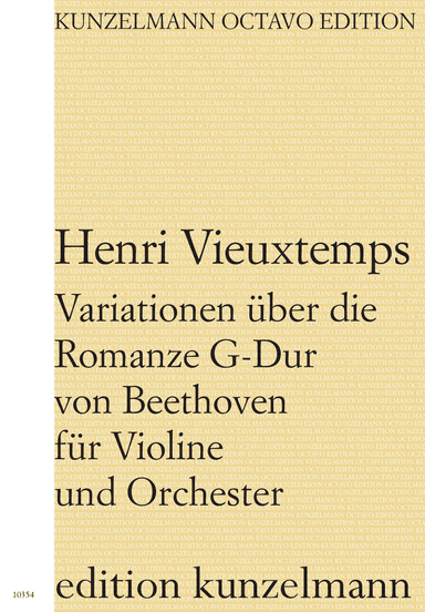 Variations on the Romance in G major by Beethoven