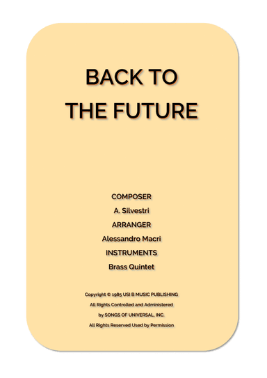 Back To The Future