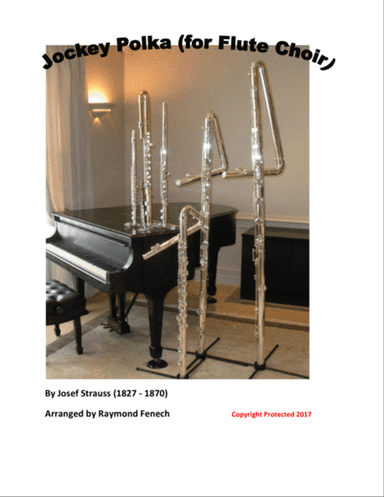 Jockey Polka - For Flute Choir