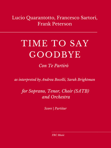 Time To Say Goodbye